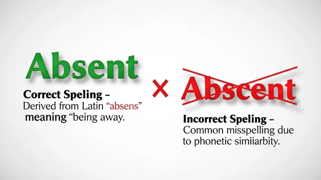 Abscent or Absent : Quick Answer