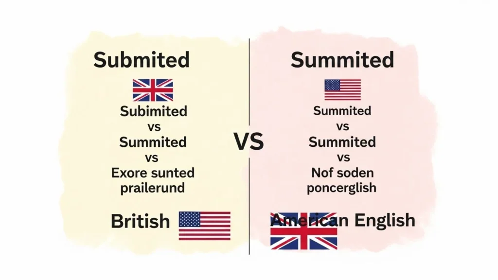 British English vs American English Spelling