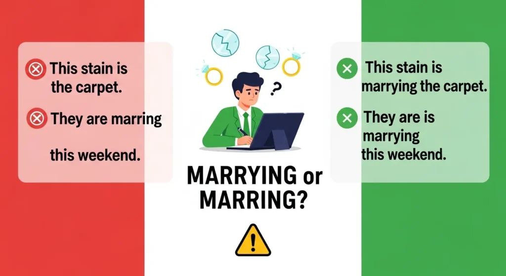 Common Mistakes with Marrying or Marring