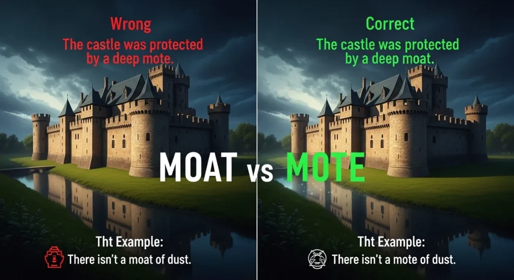 Common Mistakes with Moat or Mote