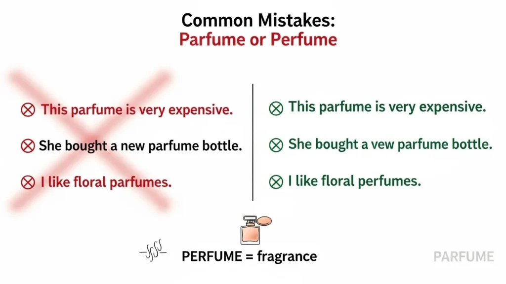Common Mistakes with Parfume or Perfume