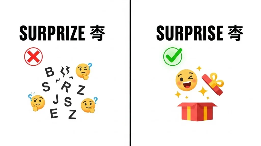 Common Mistakes with Surprize or Surprise