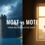moat or mote