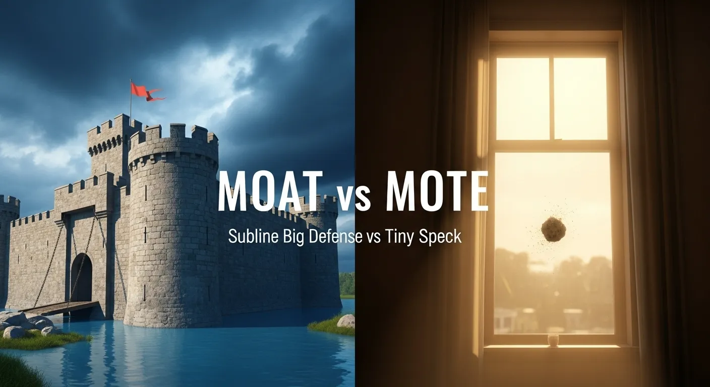 moat or mote