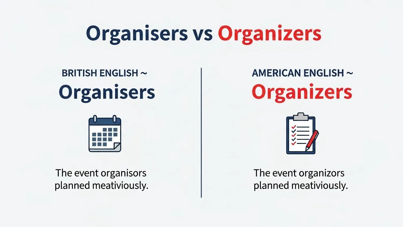 organisers or organizers