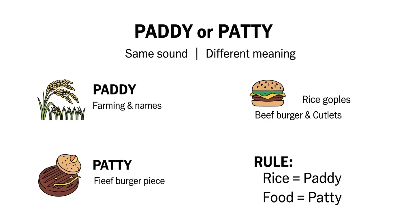 paddy or patty