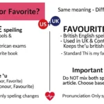 favourite or favorite