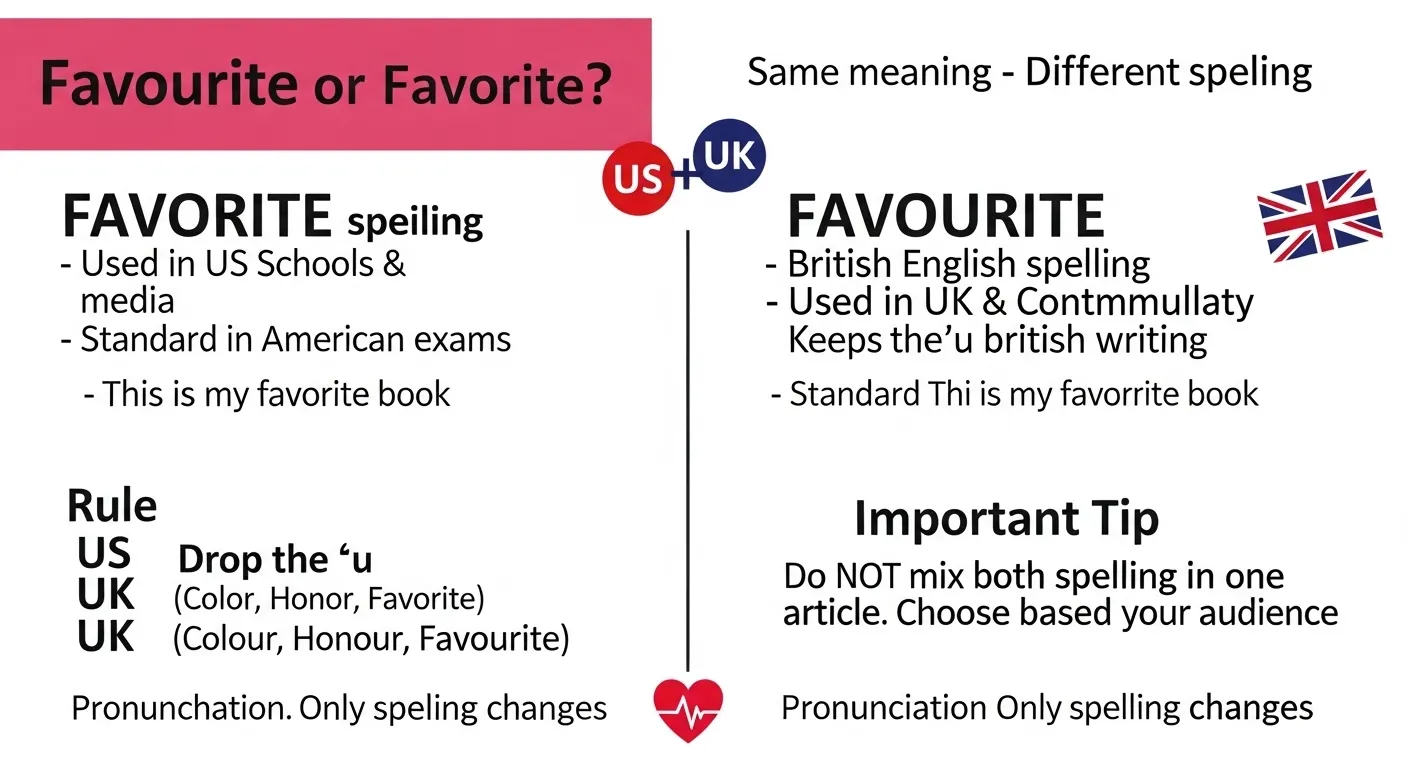 favourite or favorite