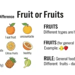 fruit or fruits