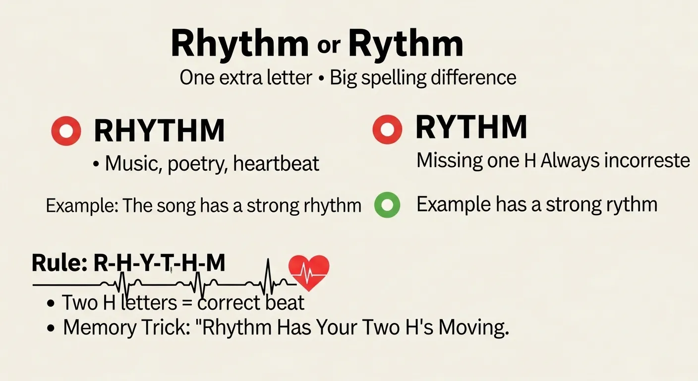 rhythm or rythm