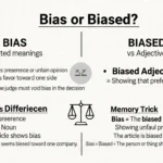 bias or biased