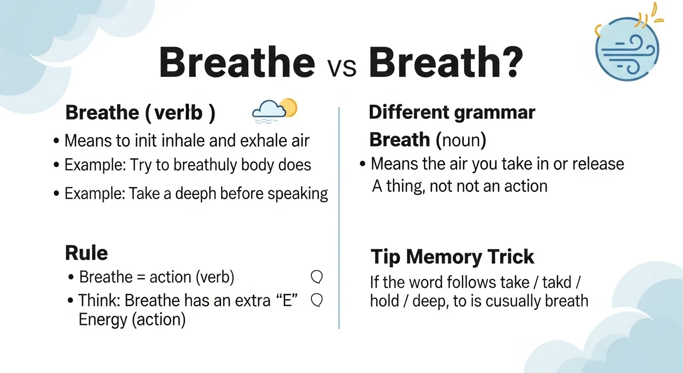 breathe or breath