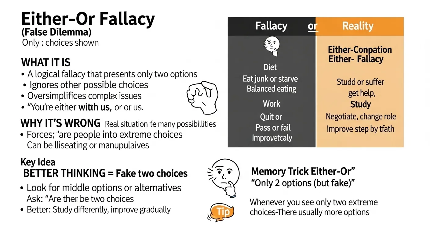 either or fallacy