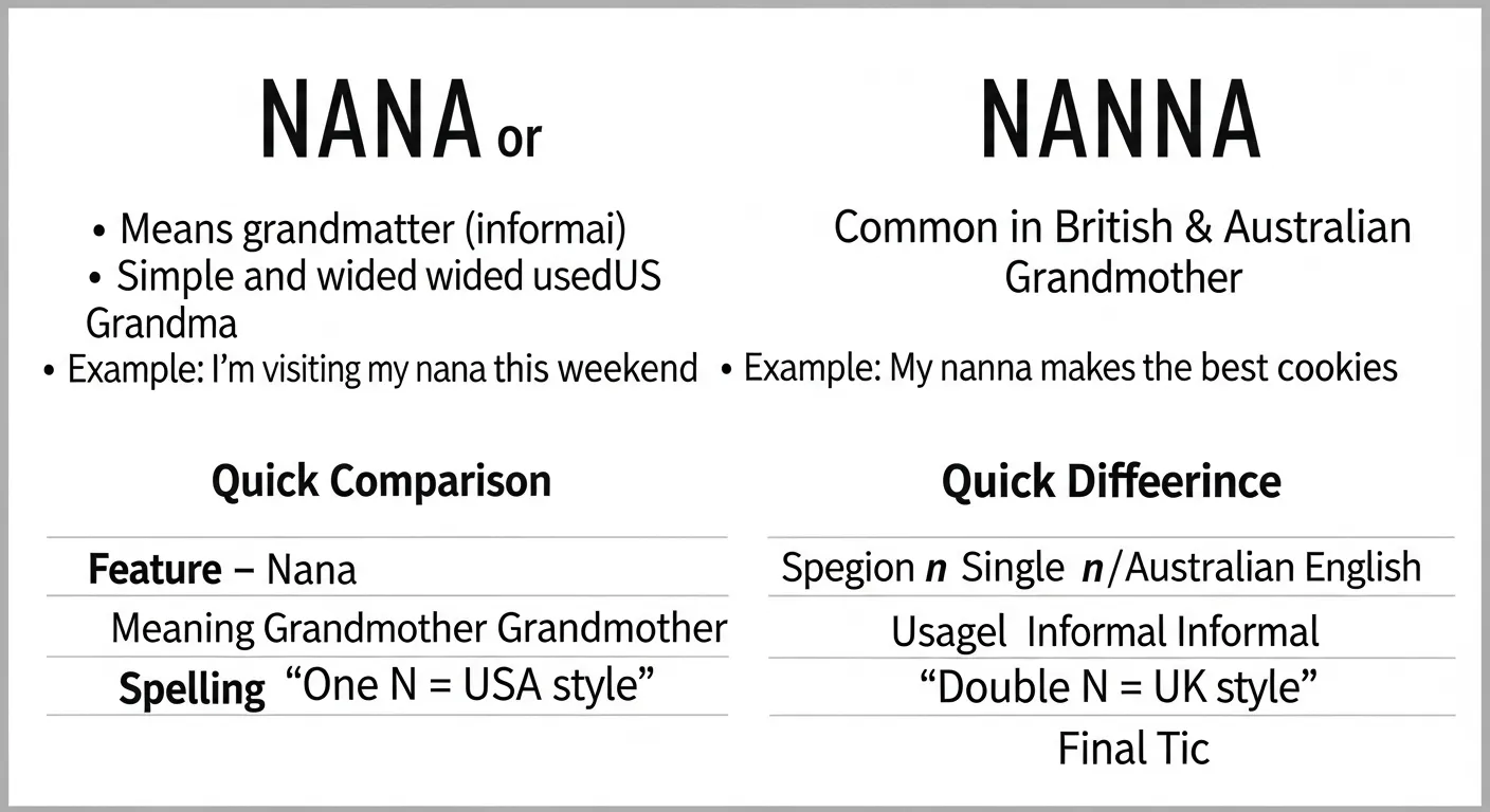 nana or nanna