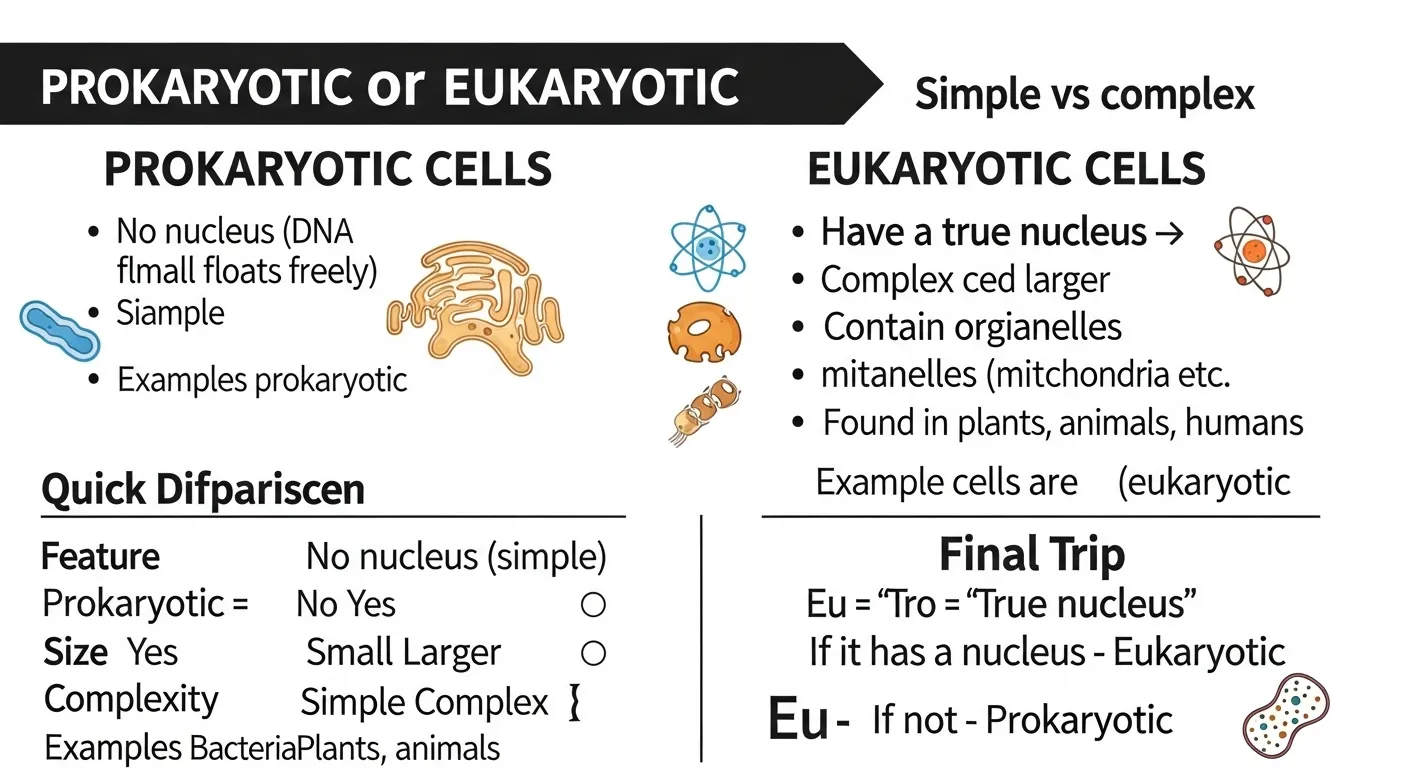 prokaryotic or eukaryotic