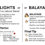 highlight or balayage