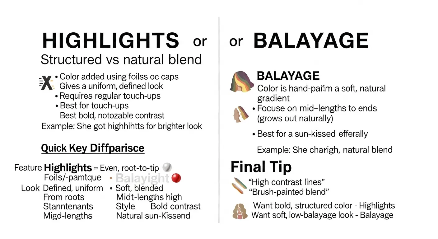 highlight or balayage