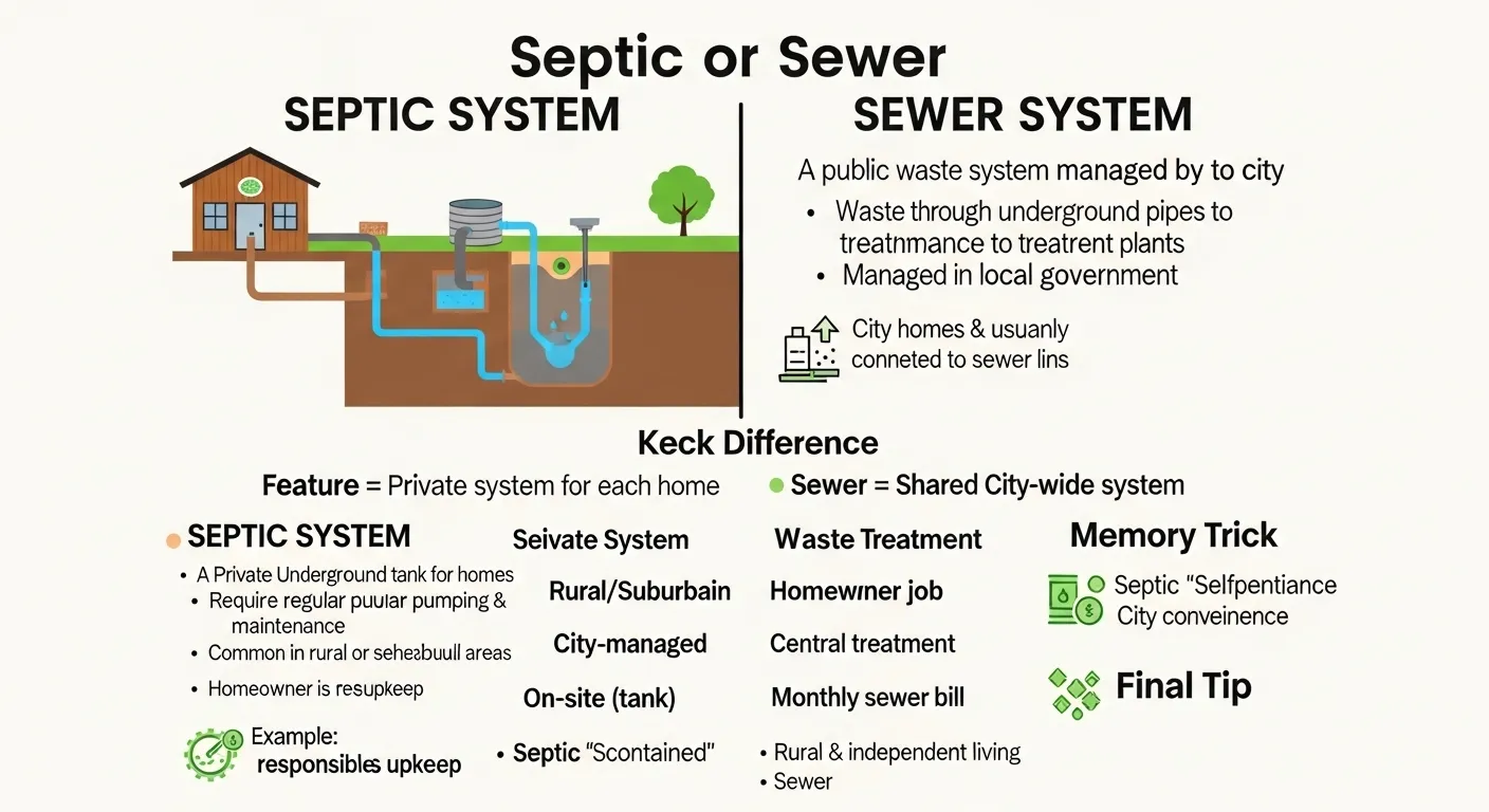 septic or sewer